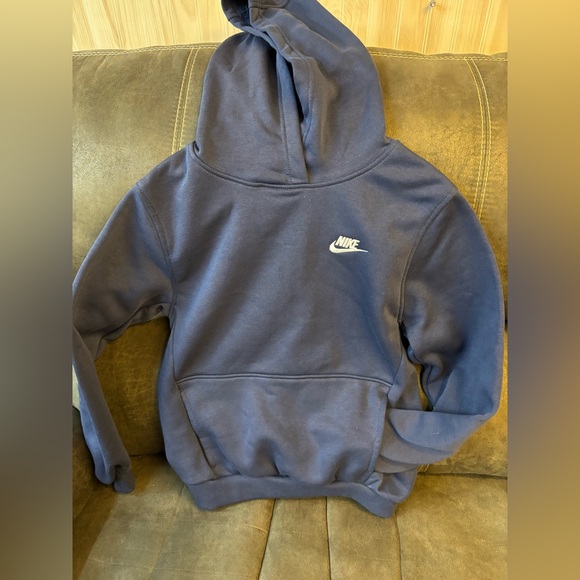 NWT Nike Kids Blue Hoodie /Large - Picture 2 of 6